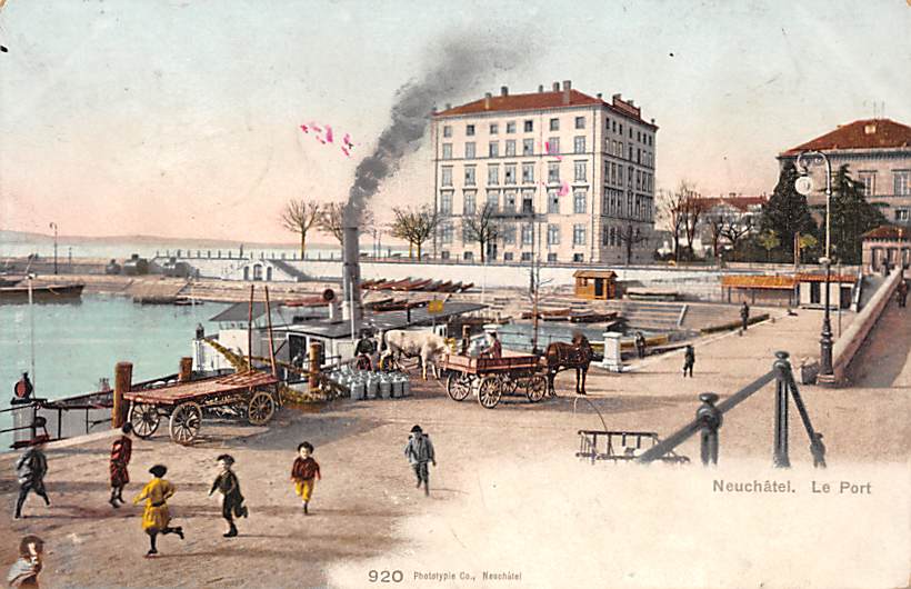 Neuenburg, Neuchâtel, Le Port