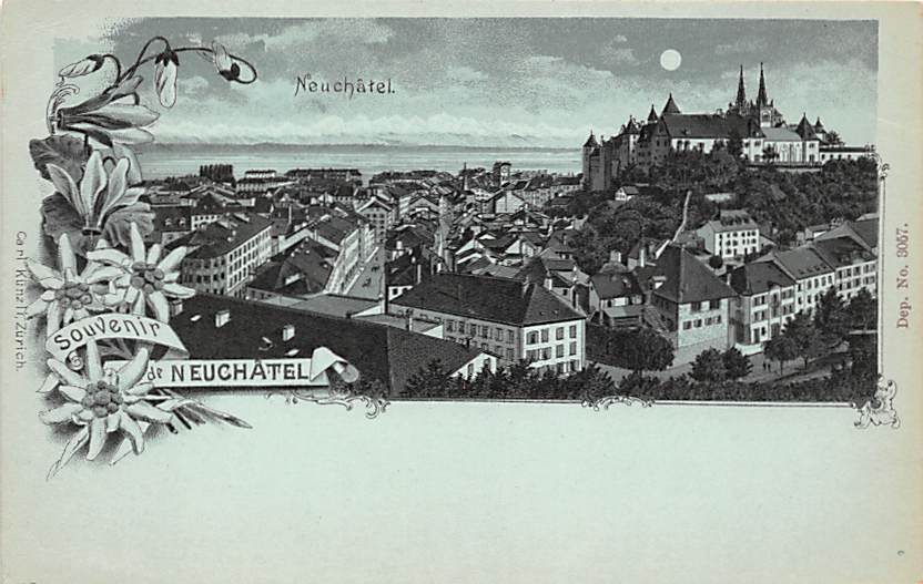 Neuenburg, Souvenir de Neuchâtel