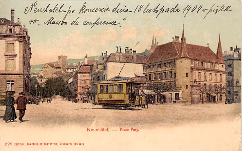Neuenburg, Neuchâtel, Place Pury