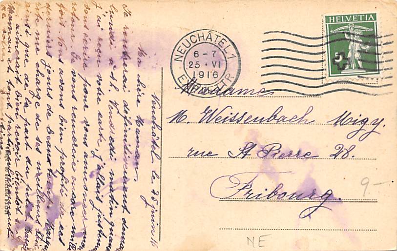 Neuenburg, Neuchâtel, Rue des Beaux Arts