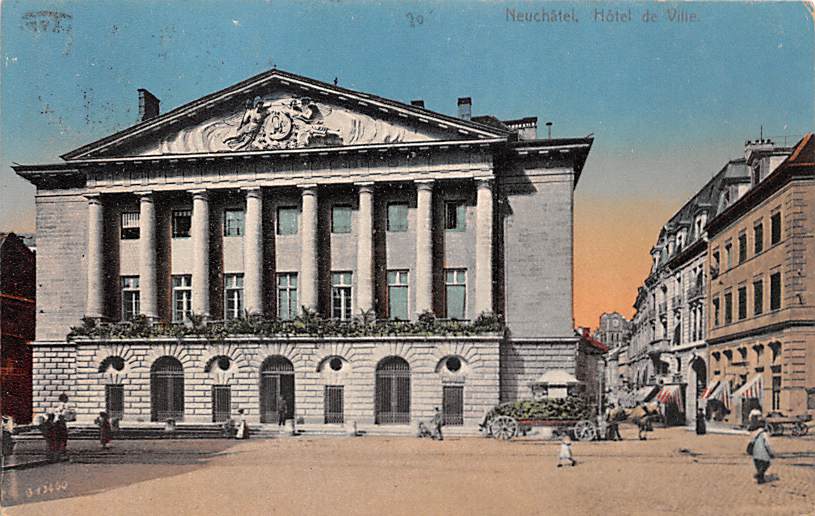 Neuenburg, Neuchâtel, Hotel de Ville