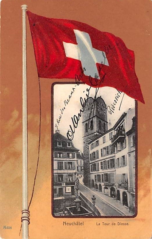 Neuenburg, Neuchâtel, La Tour de Diesse