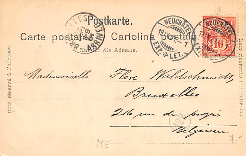 Neuenburg, Neuchâtel, La Poste