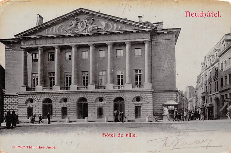 Neuenburg, Neuchâtel, Hotel de ville