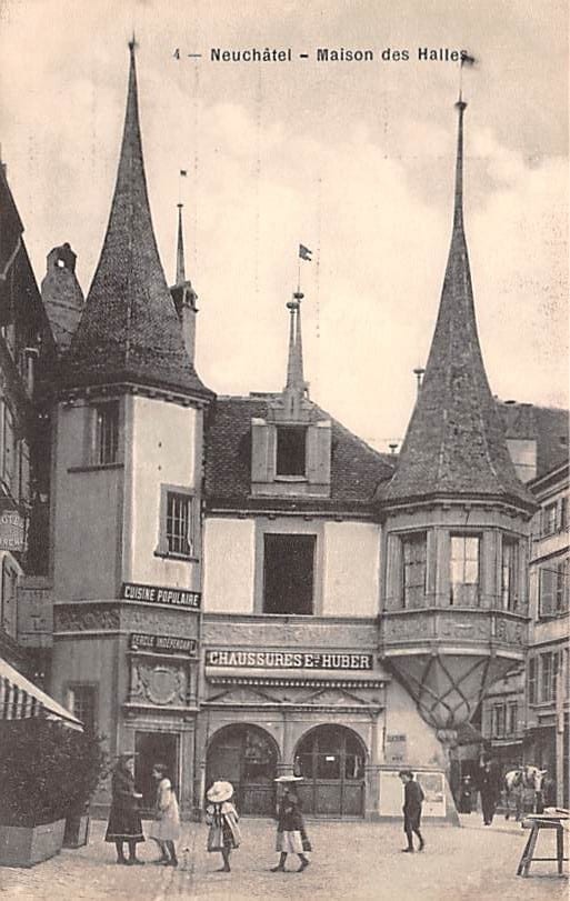 Neuenburg, Neuchâtel, Maison des Halles