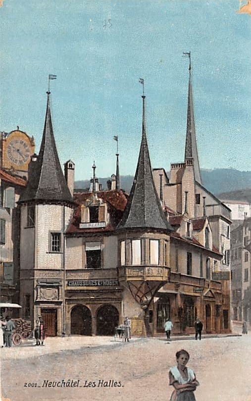 Neuenburg, Neuchâtel, Les Halles