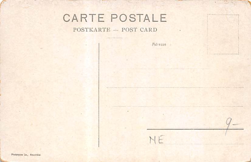 Neuenburg, Neuchâtel, Chateau et les Alpes