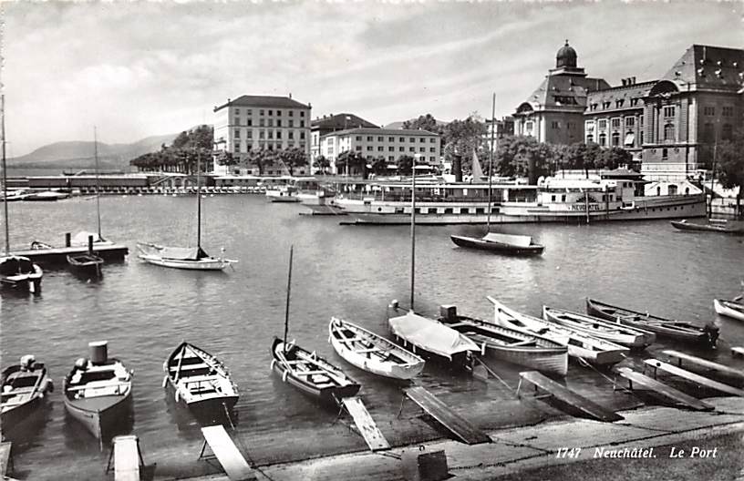 Neuenburg, Neuchâtel, Le Port