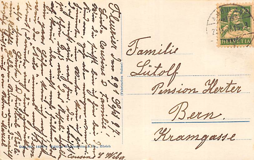 Fleurier, Avenue de la Gare