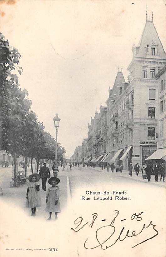 La Chaux-de-fonds, Rue Léopold Robert