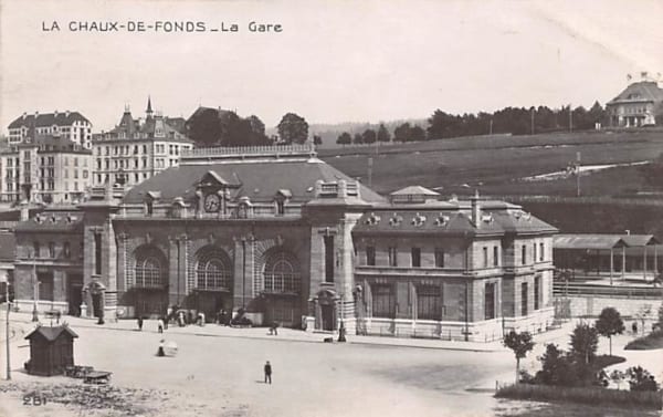 La Chaux-de-fonds, La Gare