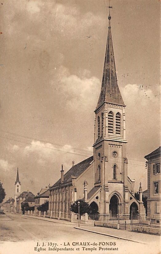 La Chaux-de-fonds, Eglise Indépendante et Temple Protestant