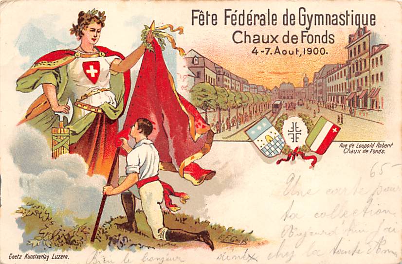 La Chaux-de-fonds, Fete Cantonale de Gymnastique