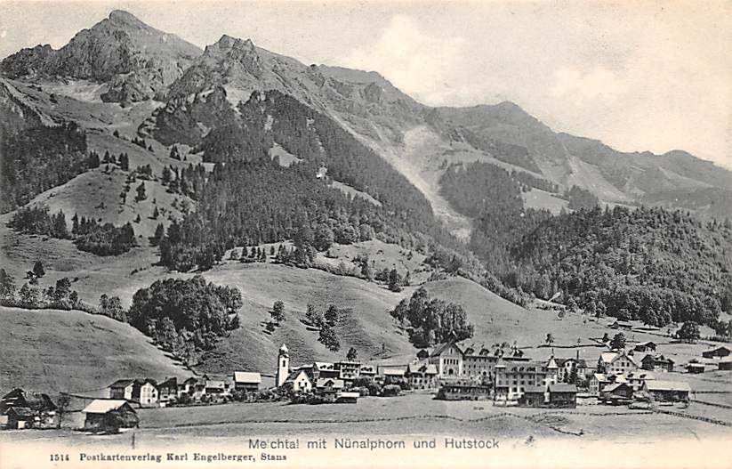 Melchtal, mit Nünalphorn und Hutstock