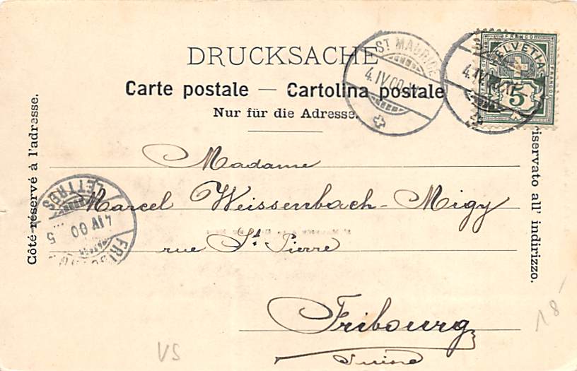 St. Maurice, et la Dent du Midi