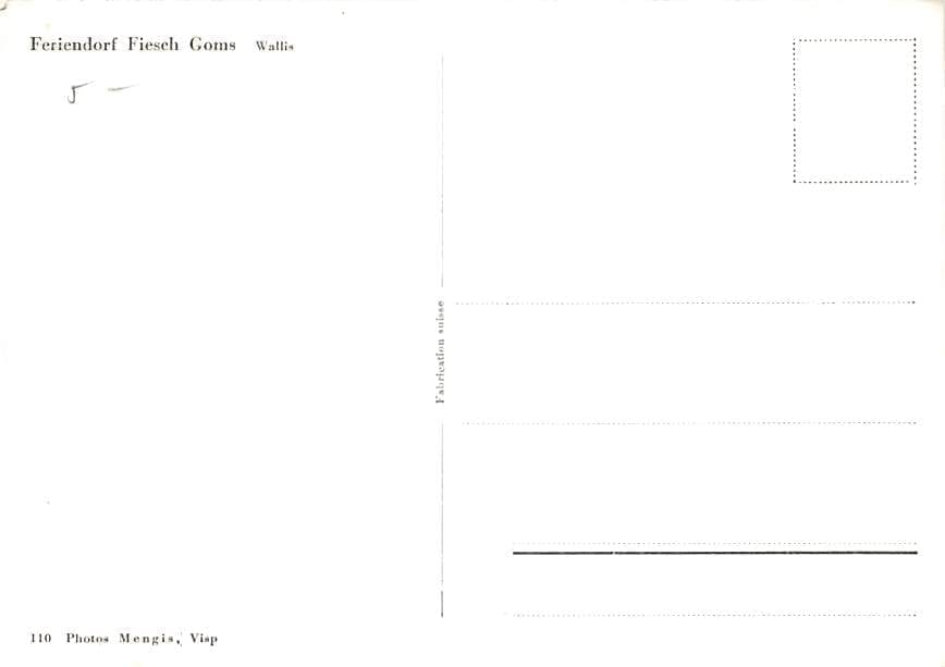 Fiesch Goms, Feriendorf