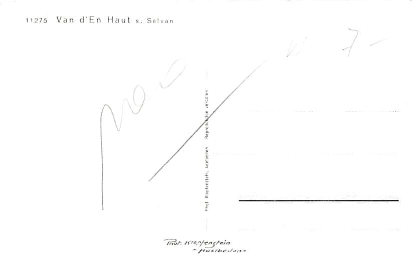 Van d'En Haut, s. Salvan
