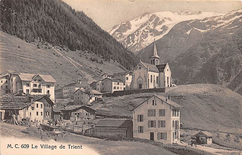 Trient, Le Village