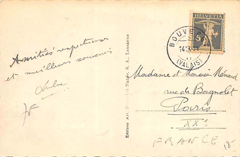 Le Bouveret, et le Grammont