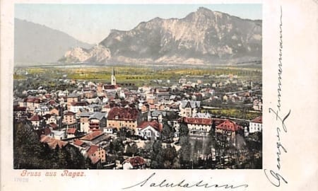 Bad Ragaz, Gruss aus Ragaz