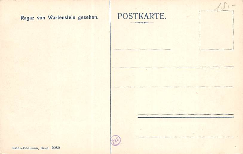 Bad Ragaz, von Wartenstein gesehen