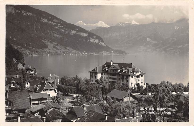Gunten, Eiger, Mönch, Jungfrau