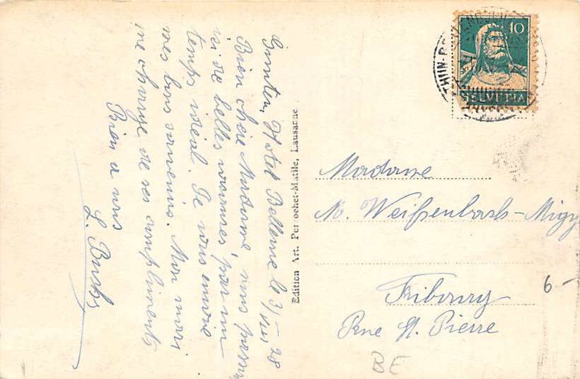 Gunten, Eiger, Mönch, Jungfrau