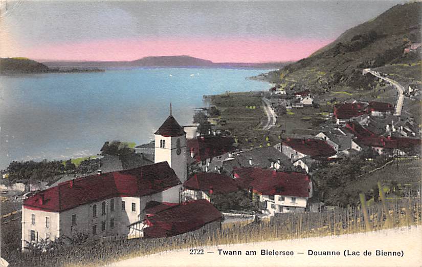 Twann, am Bielersee, Douanne