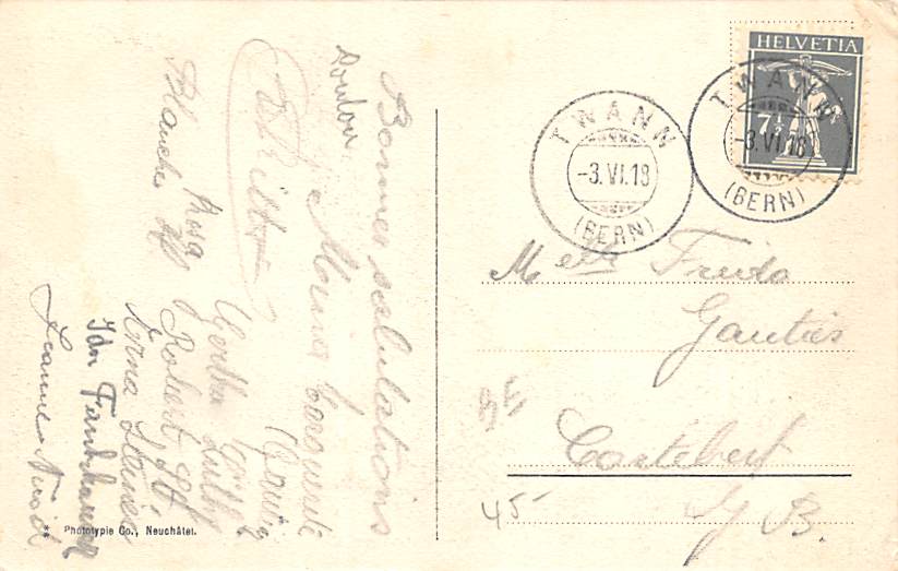 Twann, am Bielersee, Douanne