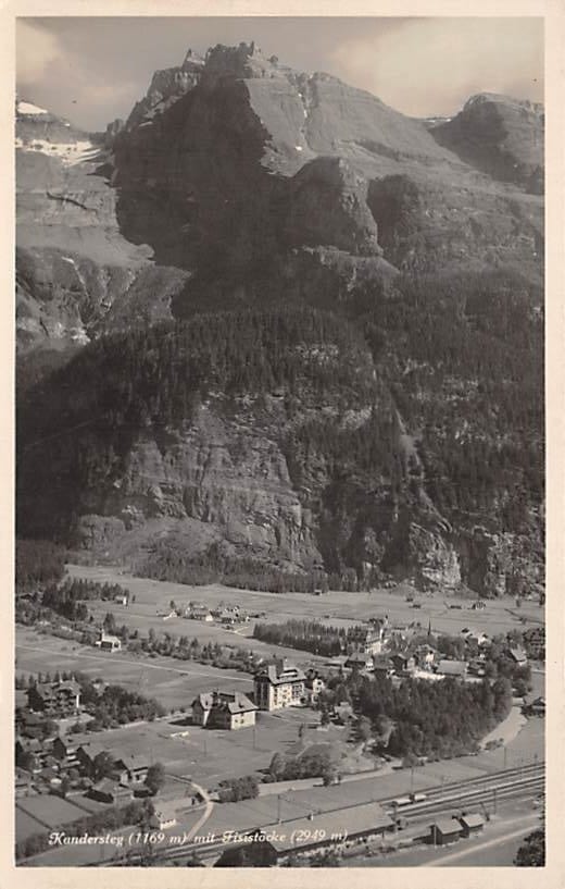 Kandersteg, mit Fisistöcke