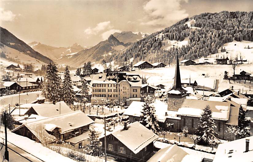 Gstaad, et l'Oldenhorn