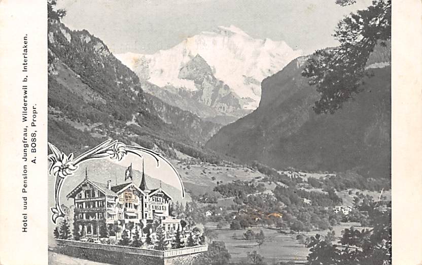 Wilderswil, Hotel und Pension Jungfrau