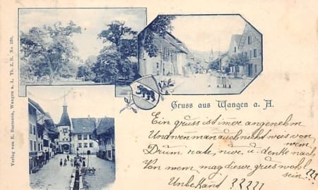 Wangen a. A., Gruss aus Wangen a. A.