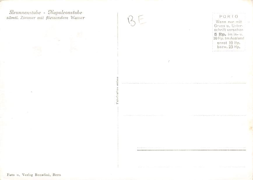 Fraubrunnen, Gasthof z. Brunnen