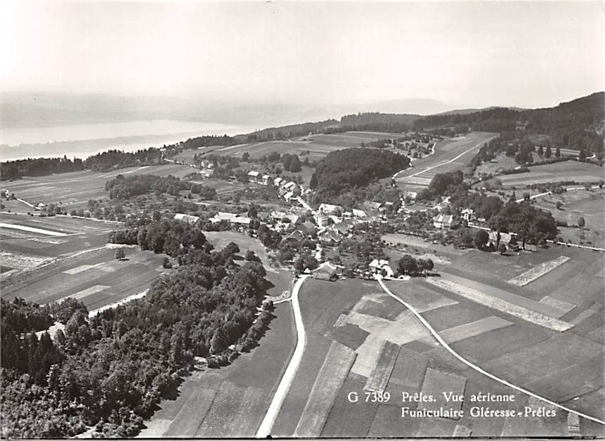 Preles, Vue aérienne