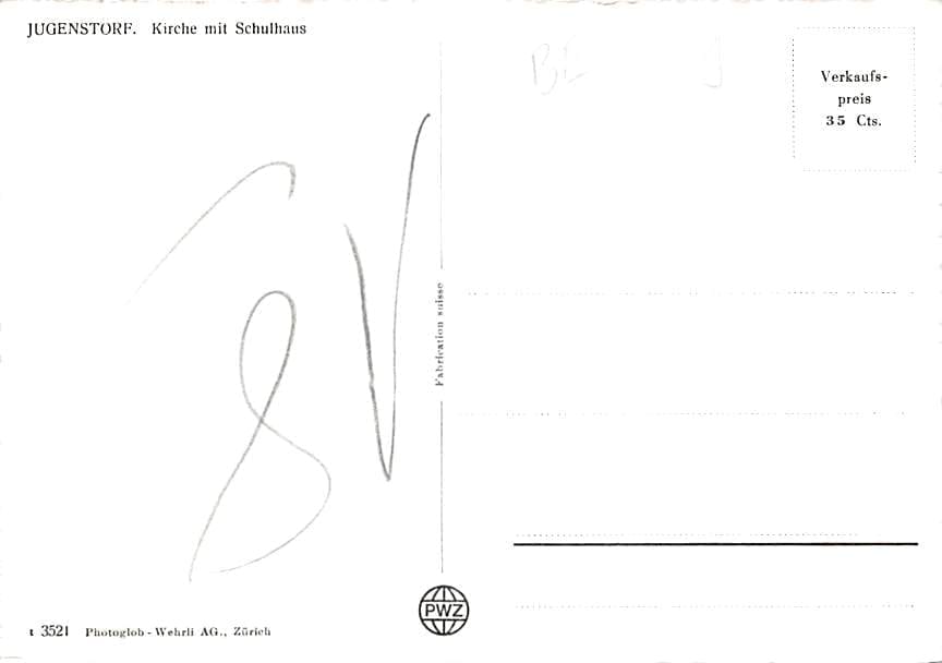 Jugenstorf, Kirche und Schulhaus
