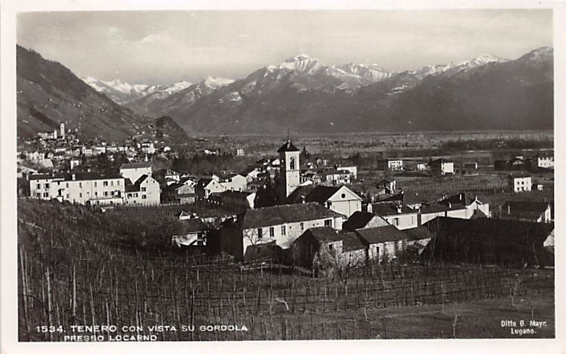 Tenero, con vista su gordola presso Locarno