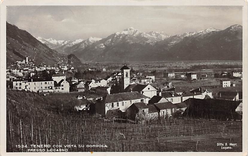 Tenero, con vista su gordola presso Locarno