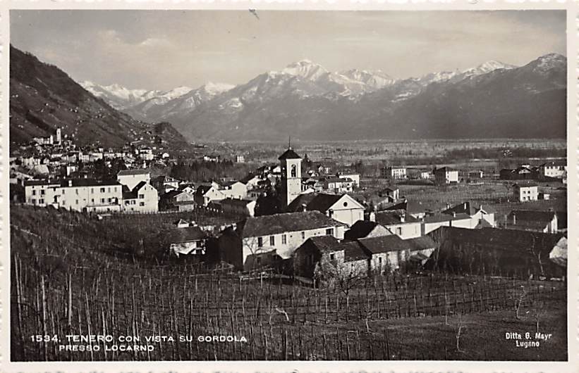 Tenero, con vista su gordola presso Locarno