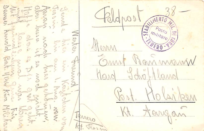 Tenero, Cura Militare