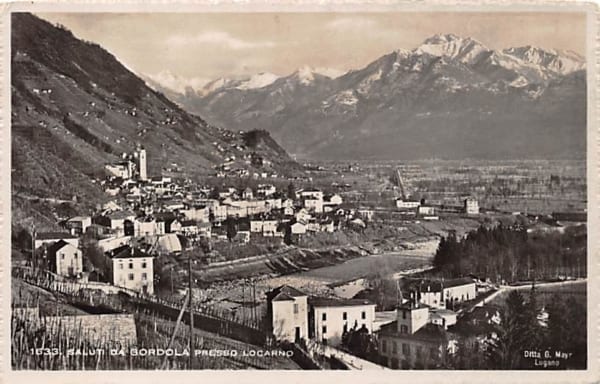Gordola, Saluti da Gordola presso Locarno