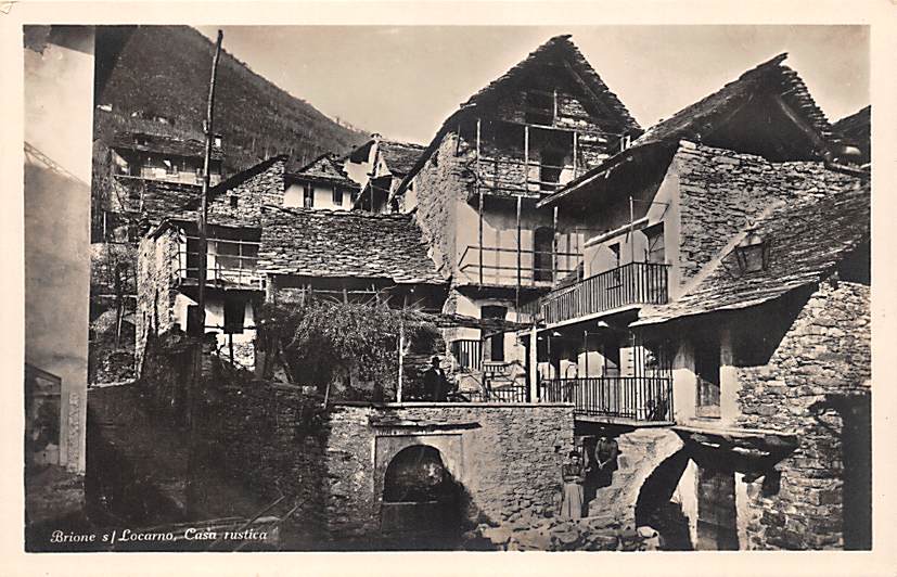 Brione, s/ Locarno, Casa rustica