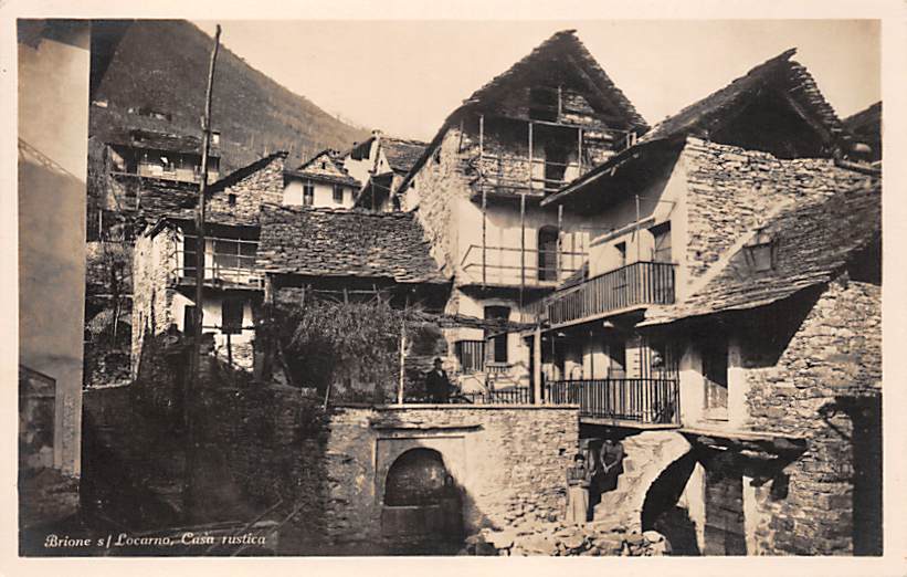 Brione, s/ Locarno, Casa rustica