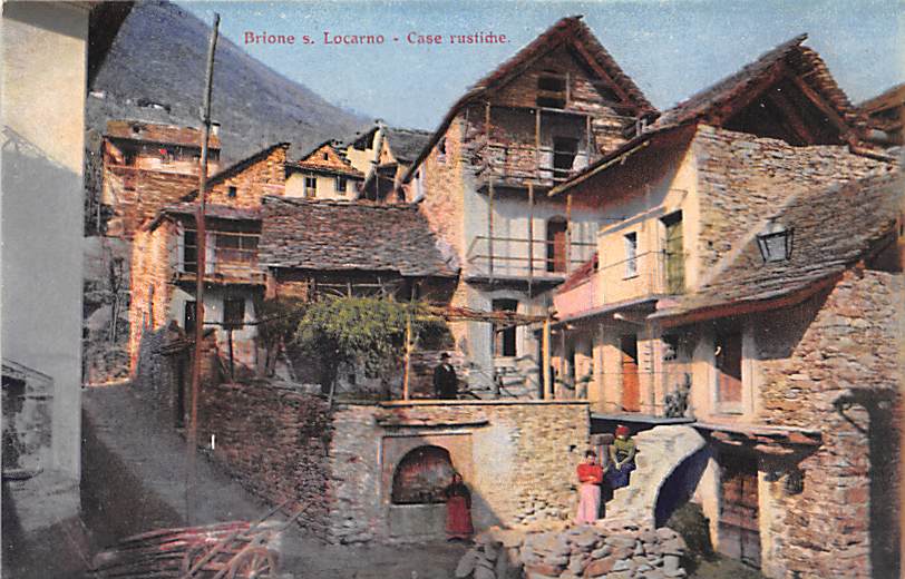 Brione, s. Locarno, Casa rustiche