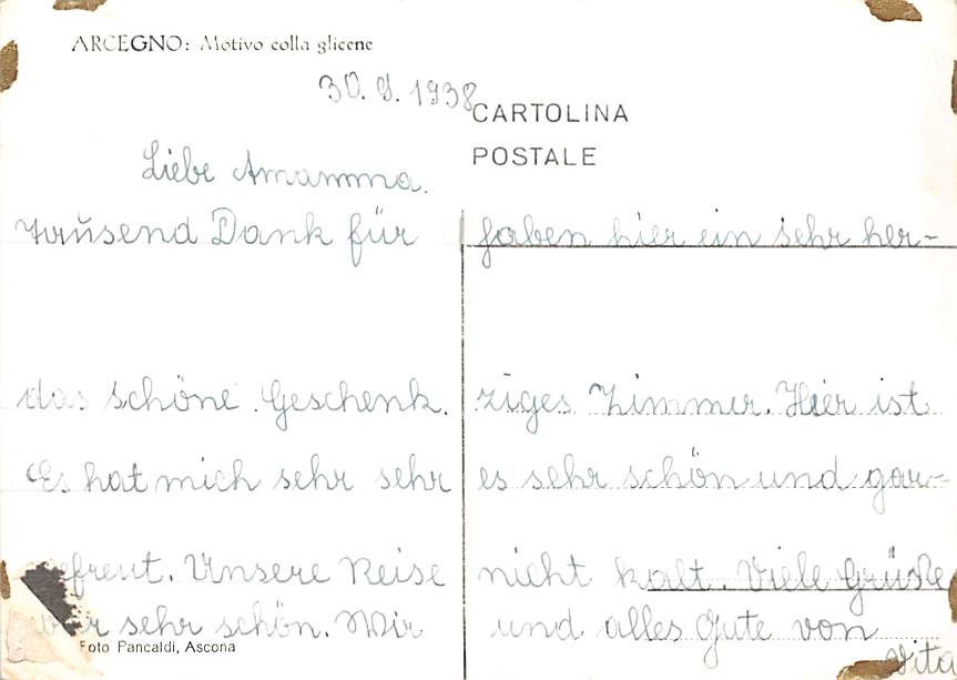 Arcegno, Motivo colla glicine