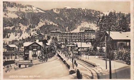 Villars, en hiver