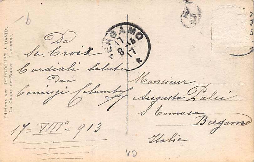 Ste. Croix, Centre du village et Mont des Cerfs