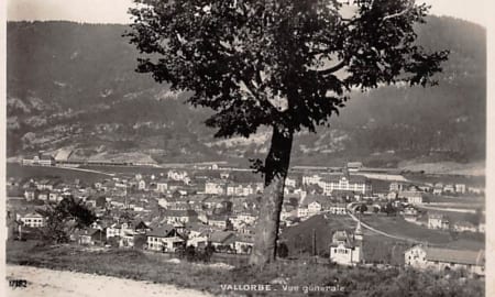 Vallorbe, vue générale