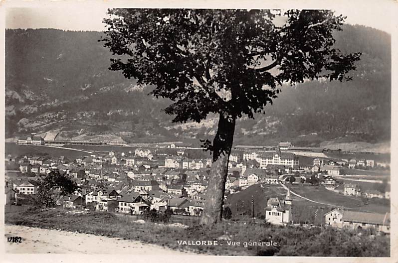 Vallorbe, vue générale