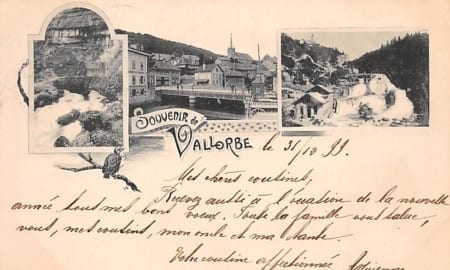 Vallorbe, Souvenir de Vallorbe